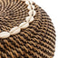 The Colonial Peek - a - Boo Basket - Natural Brown - S - Labohemian