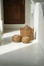 The Colonial Peek - a - Boo Basket - Natural Brown - S - Labohemian