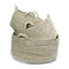 Les Quatre Mains Baskets - Natural - S - Labohemian