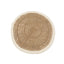 The Seagrass & Cotton Round Carpet - Natural White - 100 - Labohemian