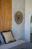 The Raffia Cushion Cover Square - Natural Black - 60x60_40 - Labohemian