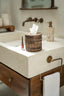 The Colonial Tissue Box - Natural Brown - Labohemian