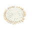The Seagrass Shell Coaster - White - Labohemian
