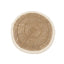 The Seagrass & Cotton Round Carpet - Natural White - 100 - Labohemian