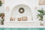 De Mengdong Muur Deco - Naturel Wit