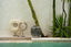The Papua Shell Disc on Stand - White - M - Labohemian