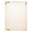 Elasah Cream Wooden Rect Wall Panel Hexagon