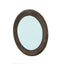 Noam Brown mango wood round mirror S