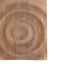 Mattin Natural Mango Wood Circle Wall Panel Rect - Labohemian