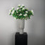 Garden Flower White Azalea With Leaves