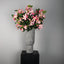 Garden Flower Pink Bauhinia Spray With Leaves