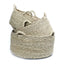 Les Quatre Mains Baskets - Natural - L - Labohemian