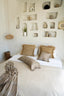 The Raffia Cushion Cover Square - Natural - 60x60 - Labohemian
