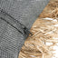 The Cotton Bonita Cushion Cover - Natural Black - 40x40 - Labohemian