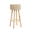 The Raffia Bar Stool - Labohemian