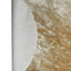 Flavia Brown Viscose Handwoven Carpet Round L - Labohemian