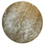Flavia Brown Viscose Handwoven Carpet Round L