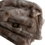 Linde Beige Faux Fur Plaid In Giftbox 150 X 200 - Labohemian