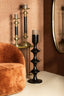Limera Brass Alu Oval Mirror Irregular Border M - Labohemian