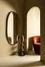Limera Brass Alu Oval Mirror Irregular Border M - Labohemian