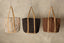 Cherree Dark Brown Jute Leather Round Basket (set of 2)