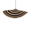 Loulou Natural Seagrass Wavy Hanging Lamp L - Labohemian