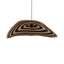 Loulou Natural Seagrass Wavy Hanging Lamp L - Labohemian