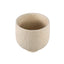 Laim Cream Cement Round Pot Dots Pattern On BaseXL - Labohemian