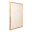 Elasah Cream Wooden Rect Wall Panel Hexagon - Labohemian