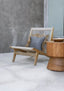 The Cotton Bonita Cushion Cover - Natural Black - 40x40 - Labohemian