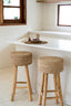 The Raffia Bar Stool - Labohemian