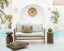 The Raffia Cushion Cover Square - Natural - 60x60 - Labohemian
