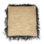The Raffia Cushion Cover Square - Natural Black - 60x60_40