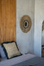 The Raffia Cushion Cover Square - Natural Black - 60x60_40