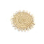 The Raffia Shell Coaster - Natural - Labohemian