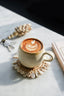 The Raffia Shell Coaster - Natural - Labohemian