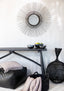 Les Quatre Mains Baskets - Black - L - Labohemian