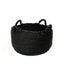 Les Quatre Mains Baskets - Black - M - Labohemian