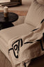 The Evil Eye Bed Throw - Natural Black - Labohemian