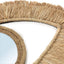 The Raffia Eye Mirror - Natural - M - Labohemian