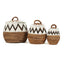 The Little Bay Beach Basket - Natural White - L - Labohemian