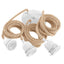 Fitting Lamps Ceiling - Natural White - 3 Fittings - Labohemian