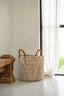 The Straight Stitched Macrame Basket - L - Labohemian