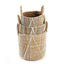 The Straight Stitched Macrame Basket - Small