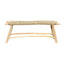 The Porto Seagrass Bench - Natural - L