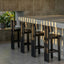 The Sama Sama Barstool - Black - Labohemian