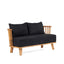 The Malawi Two Seater - Natural Black - Labohemian