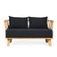 The Malawi Two Seater - Natural Black - Labohemian